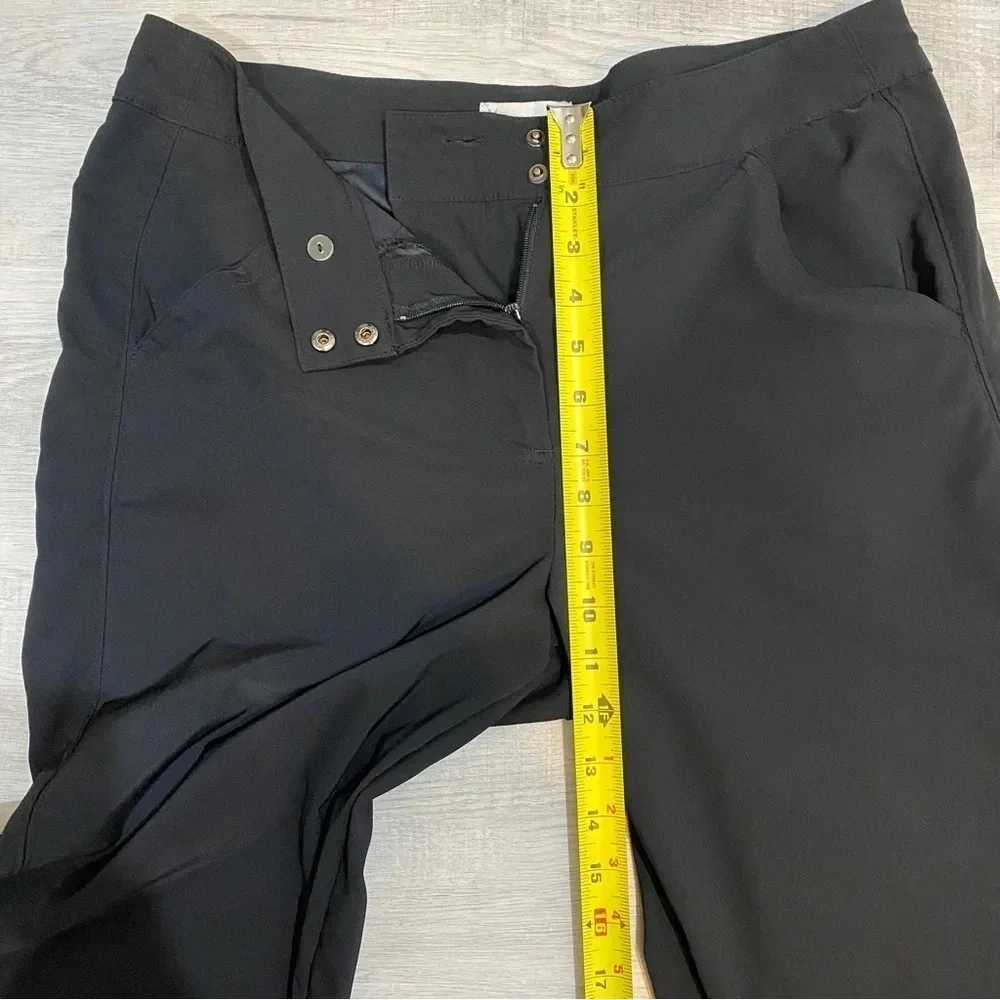 Lopez Golf Pants Size 10 Black Hiking Active Jogger Track Pant windbreaker